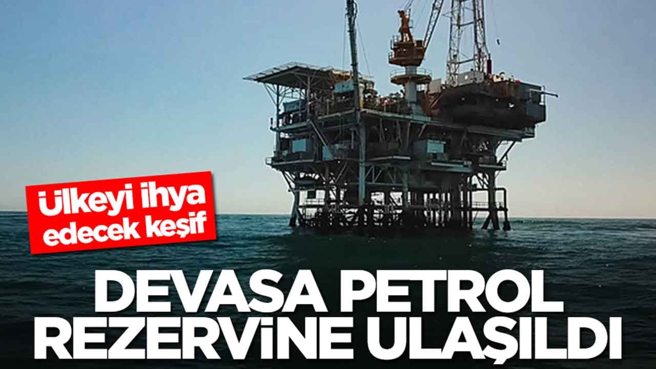 Ülkeyi ihya edecek keşif: Devasa petrol rezervine ulaşıldı
