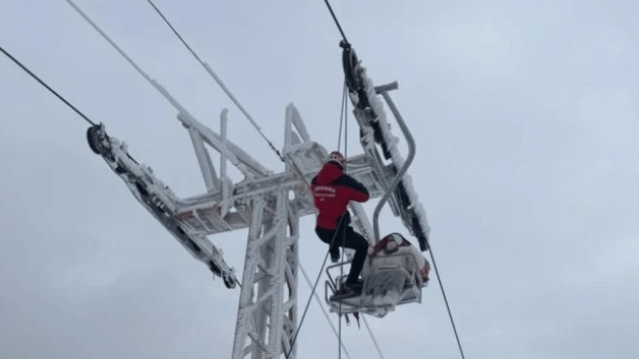 Foto - Uludağ’da 40 kişi mahsur kaldı