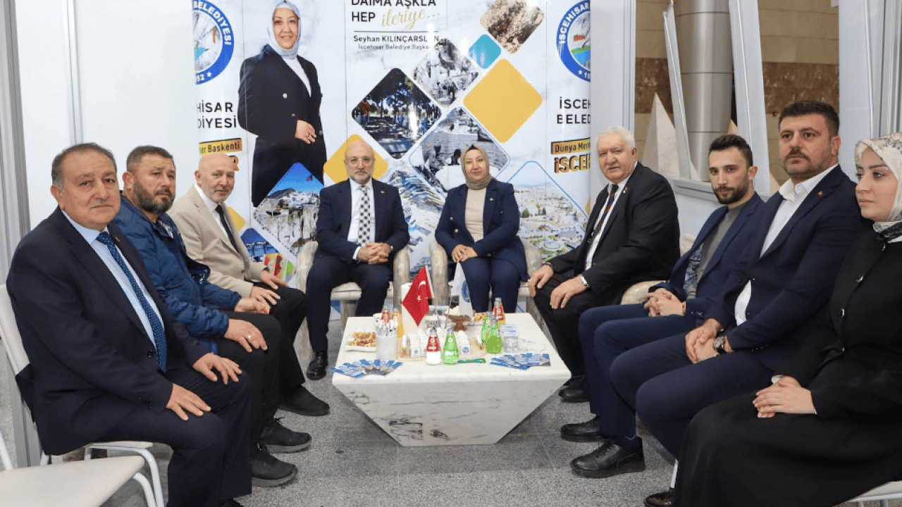 Foto - Uluslararası Doğaltaş ve Teknolojileri Fuarı'na Av. Turgay Şahin çıkarması... 