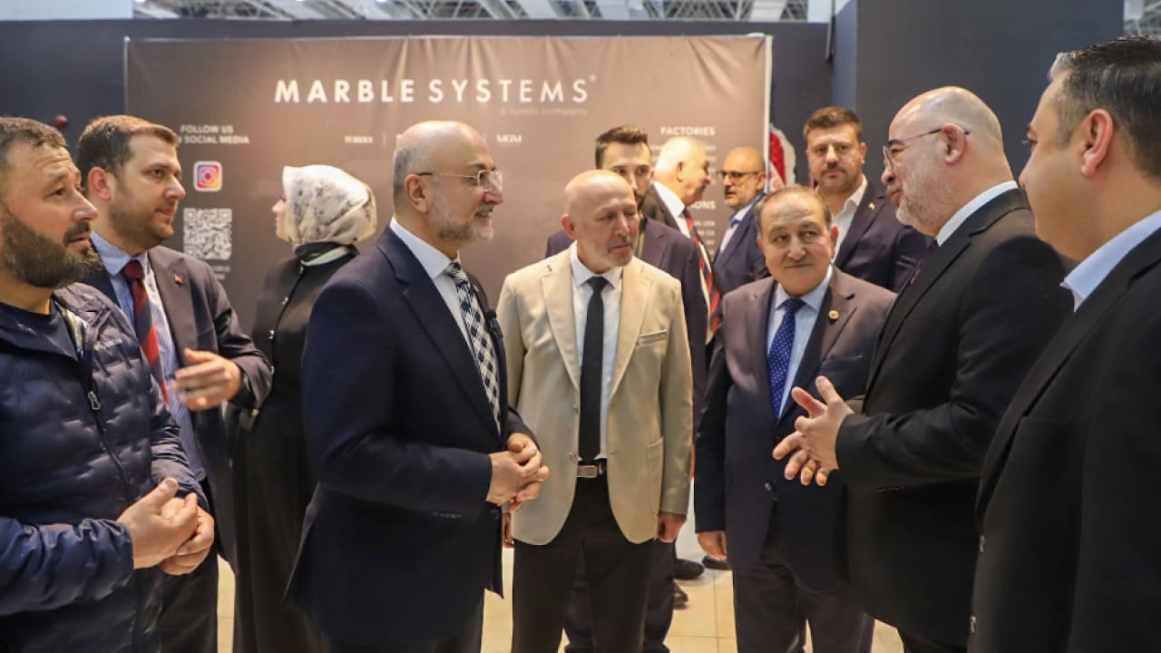 Foto - Uluslararası Doğaltaş ve Teknolojileri Fuarı'na Av. Turgay Şahin çıkarması... 