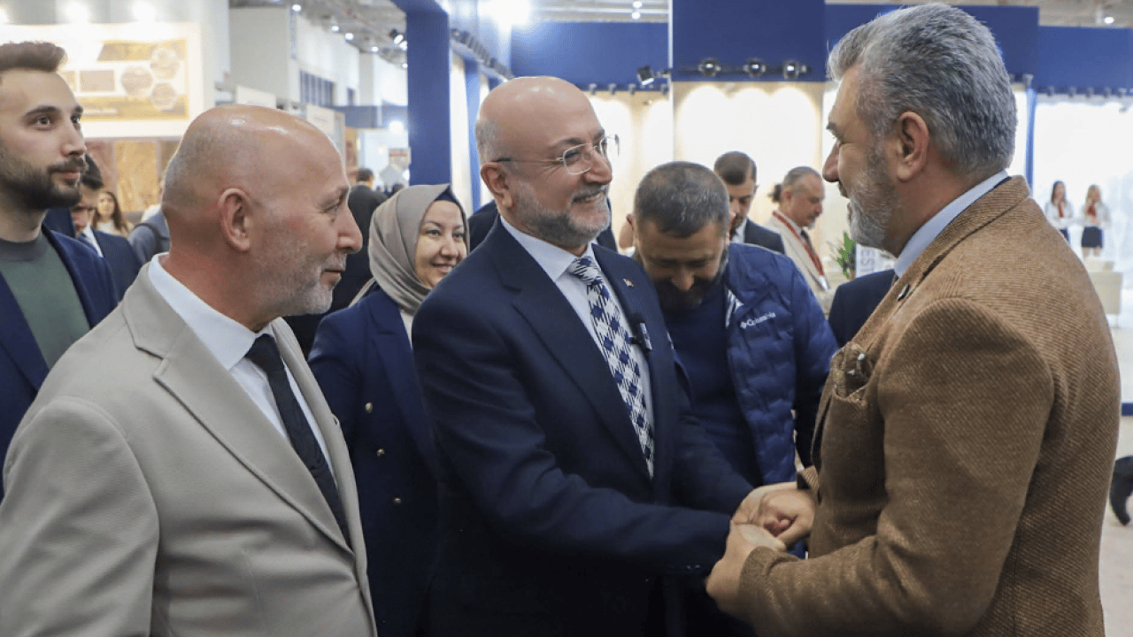 Foto - Uluslararası Doğaltaş ve Teknolojileri Fuarı'na Av. Turgay Şahin çıkarması... 