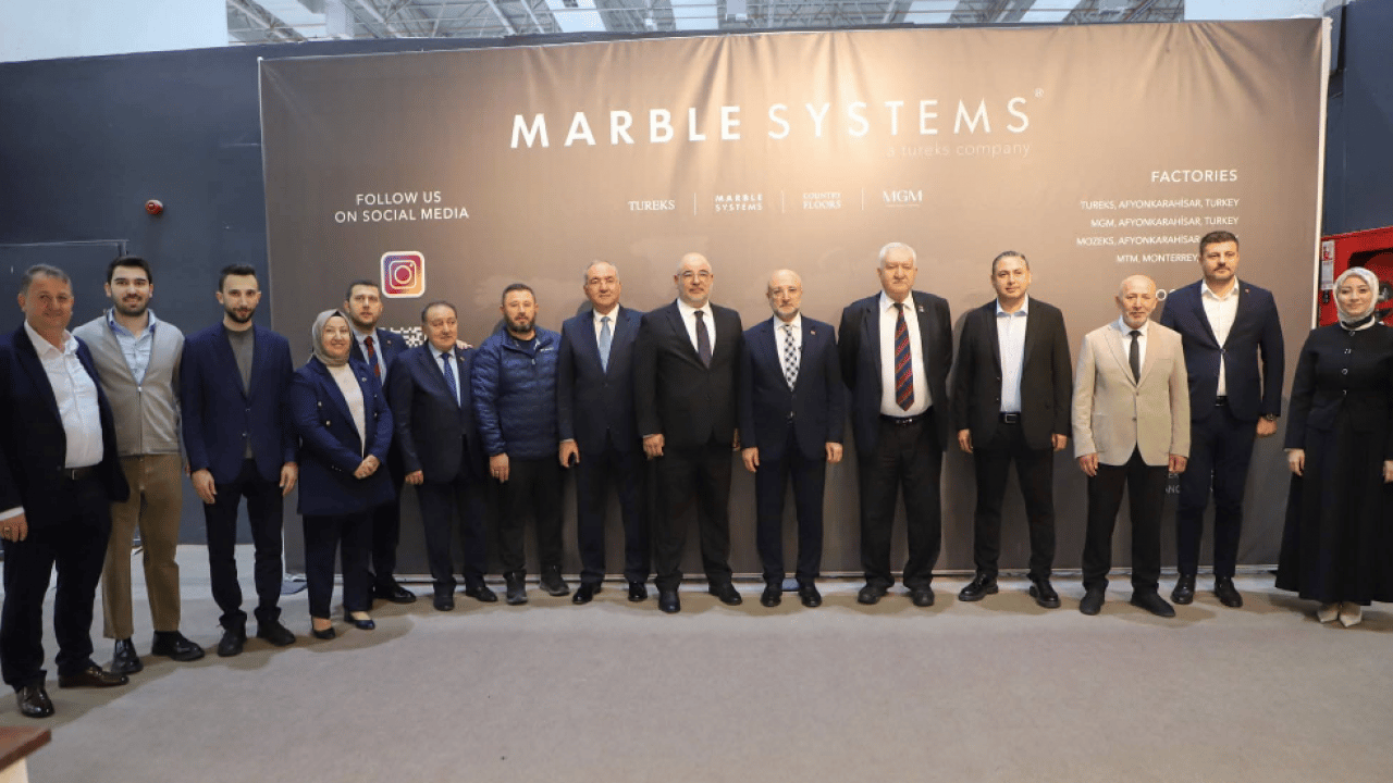 Foto - Uluslararası Doğaltaş ve Teknolojileri Fuarı'na Av. Turgay Şahin çıkarması... 