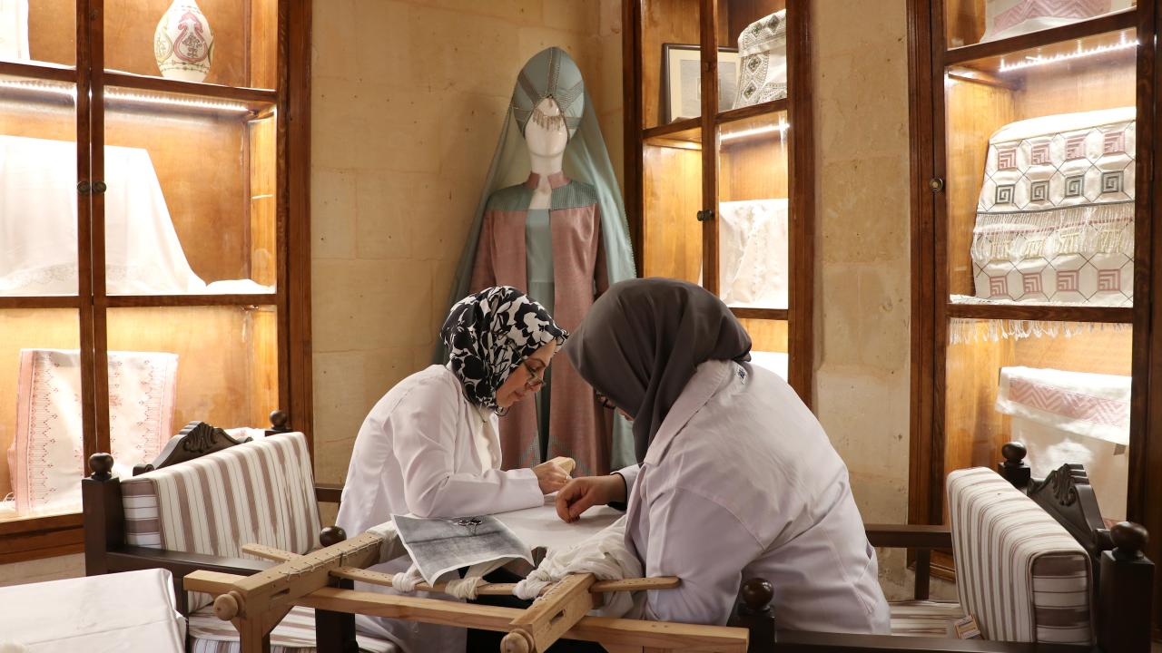 Foto - UNESCO listesine girmişti! ‘Antep işi nakışı’ gelecek nesillere aktarılacak