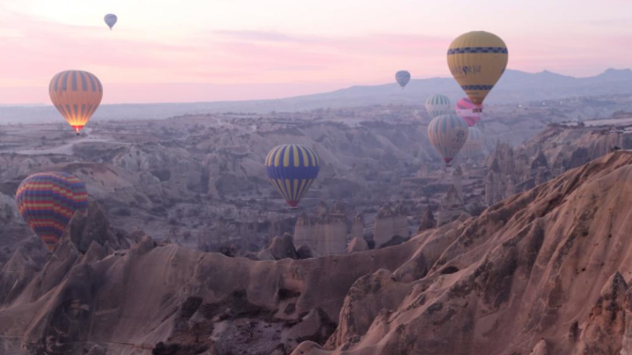 Foto - UNESCO mirası Kapadokya rüzgarı: Sıcak hava balon turlarına yoğun ilgi