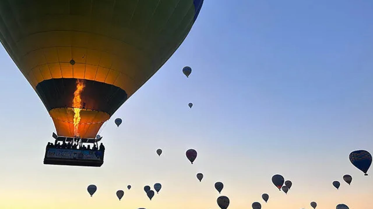 Foto - UNESCO mirası Kapadokya rüzgarı: Sıcak hava balon turlarına yoğun ilgi