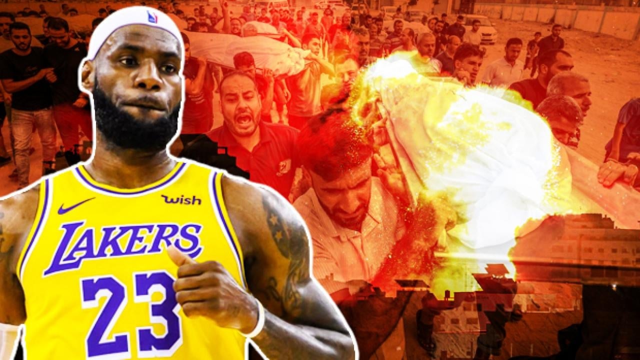 Ünlü basketbolcudan, skandal ötesi "İsrail" açıklaması! Yok artık LeBron James