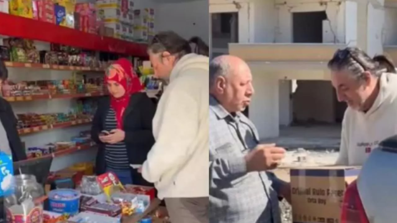 Foto - Ünlü sanatçı Ramazan'da Hatay'a gitti: Depremzede ailelere yardımıyla gönülleri fethetti!