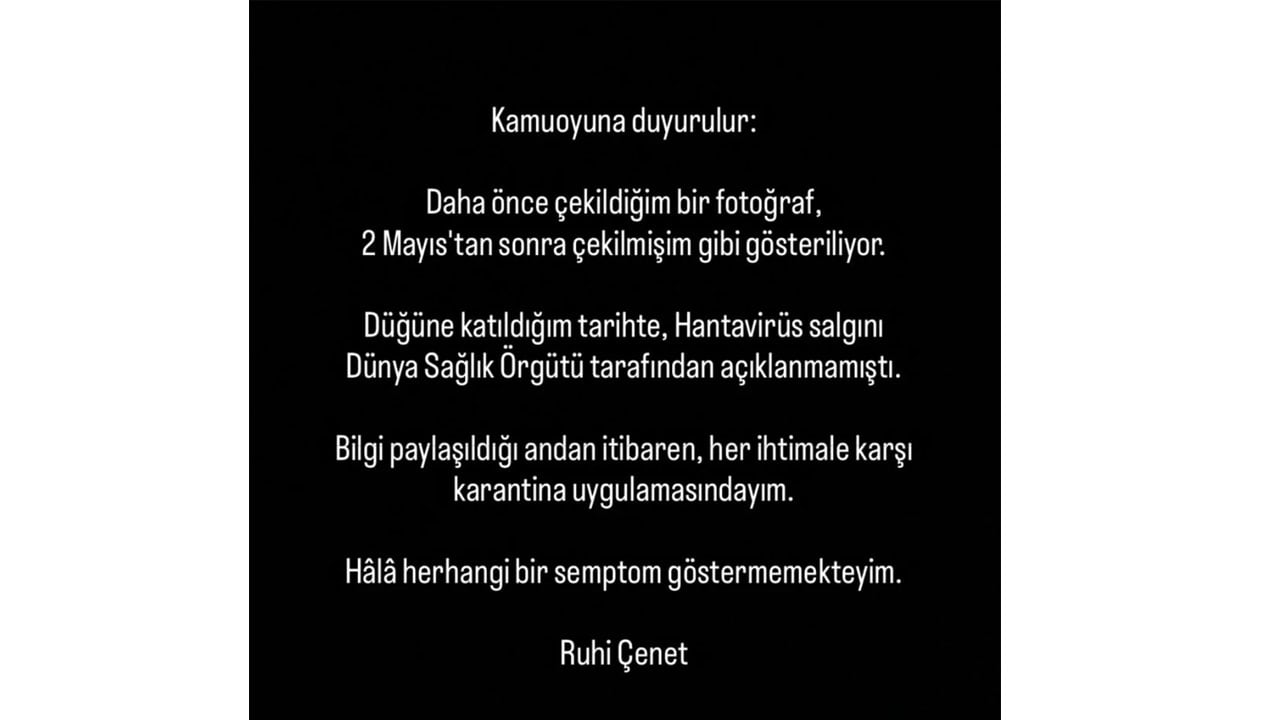 Foto - Ünlü Youtuber’den Hantavirüs açıklaması