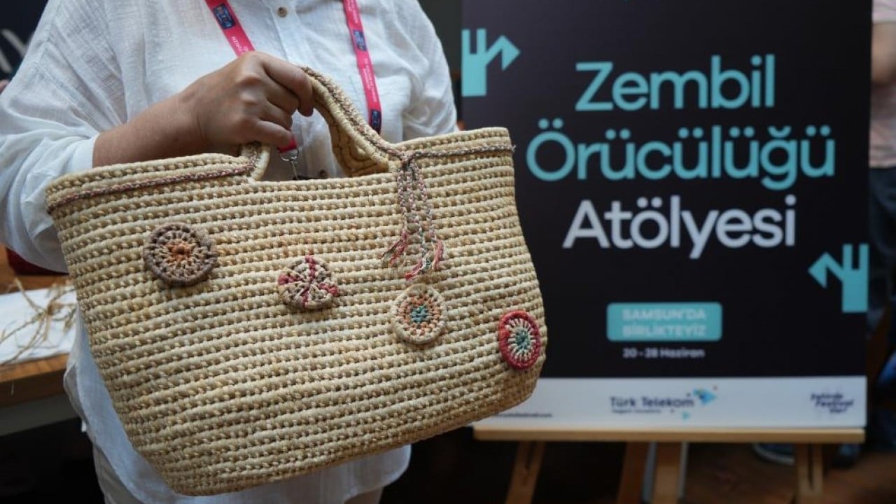Foto - Unutulmaya yüz tuttu Plastik poşete yenilen zembil aksesuar oldu