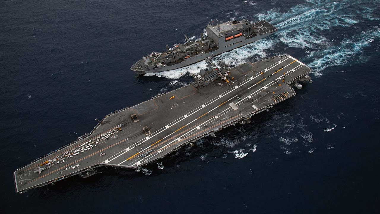 Foto - USS Abraham Lincoln yolda! ABD saldırı için yığınak yapıyor