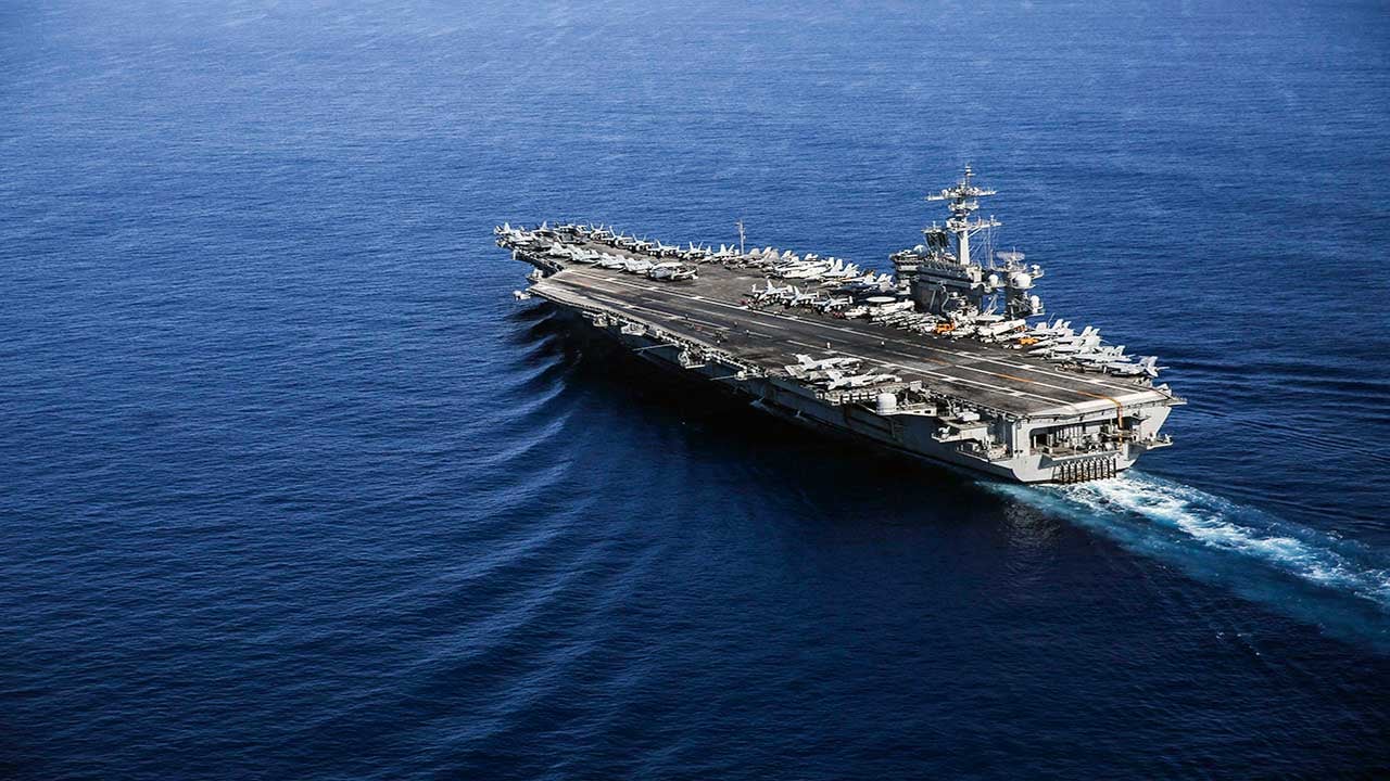 Foto - USS Abraham Lincoln yolda! ABD saldırı için yığınak yapıyor
