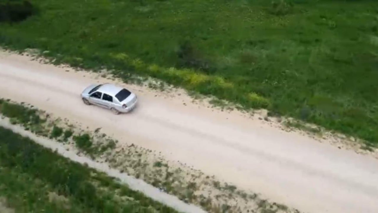 Foto - Uyanık muhtar dronla defineci yakaladı