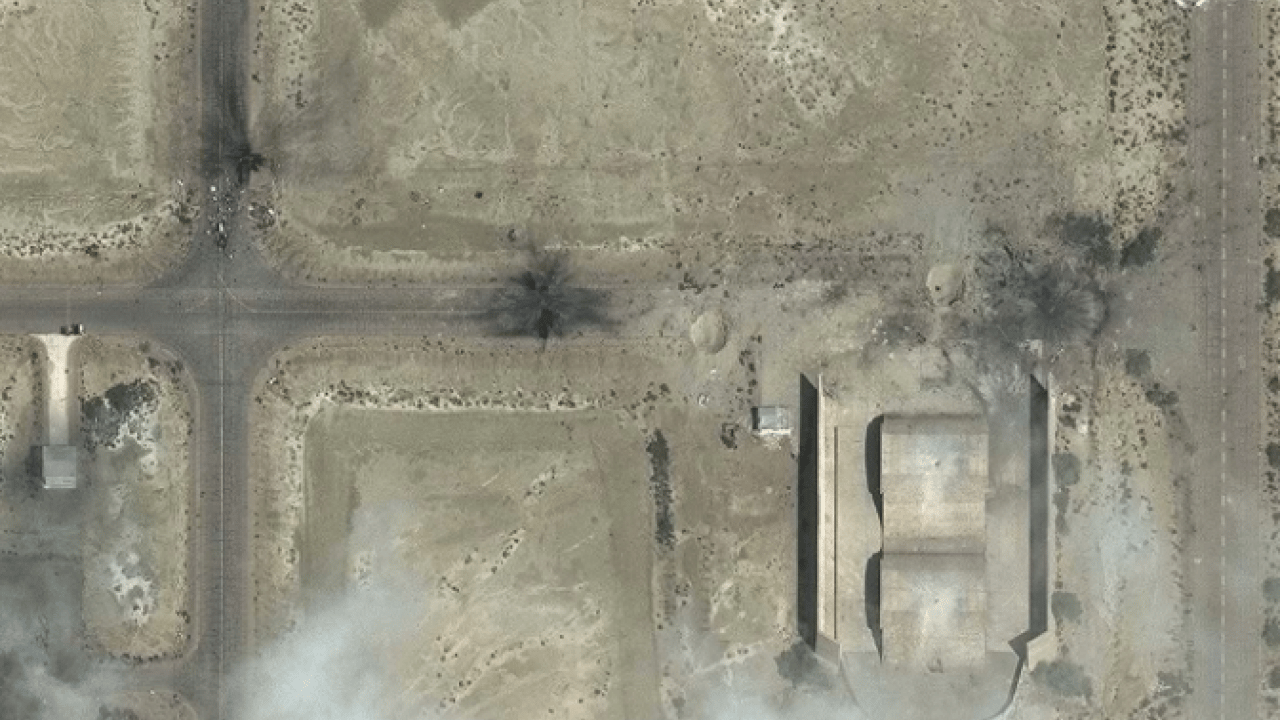 Uydu görüntüleri ortaya çıktı! İran'ın yeraltı tesisleri hedefte