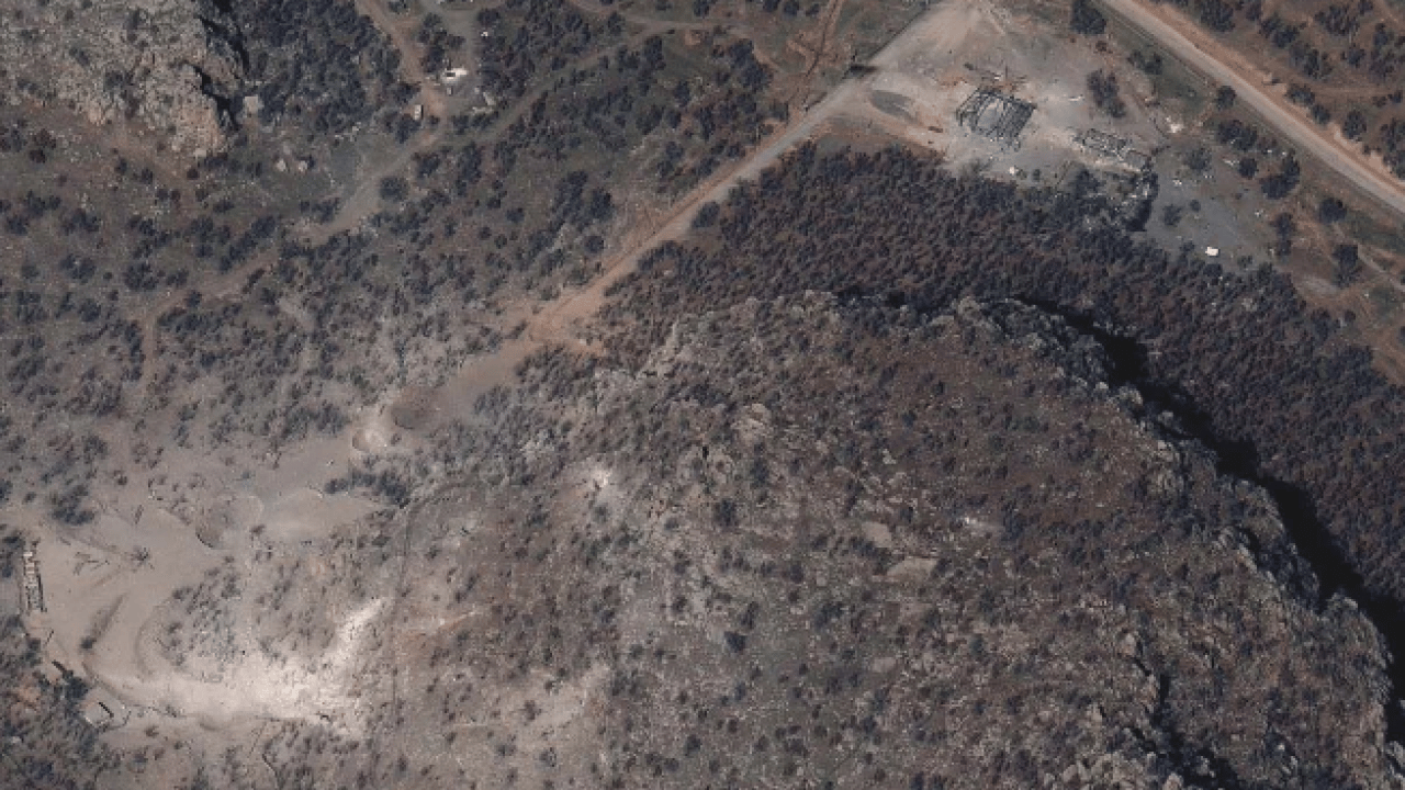 Foto - Uydu görüntüleri ortaya çıktı! İran'ın yeraltı tesisleri hedefte