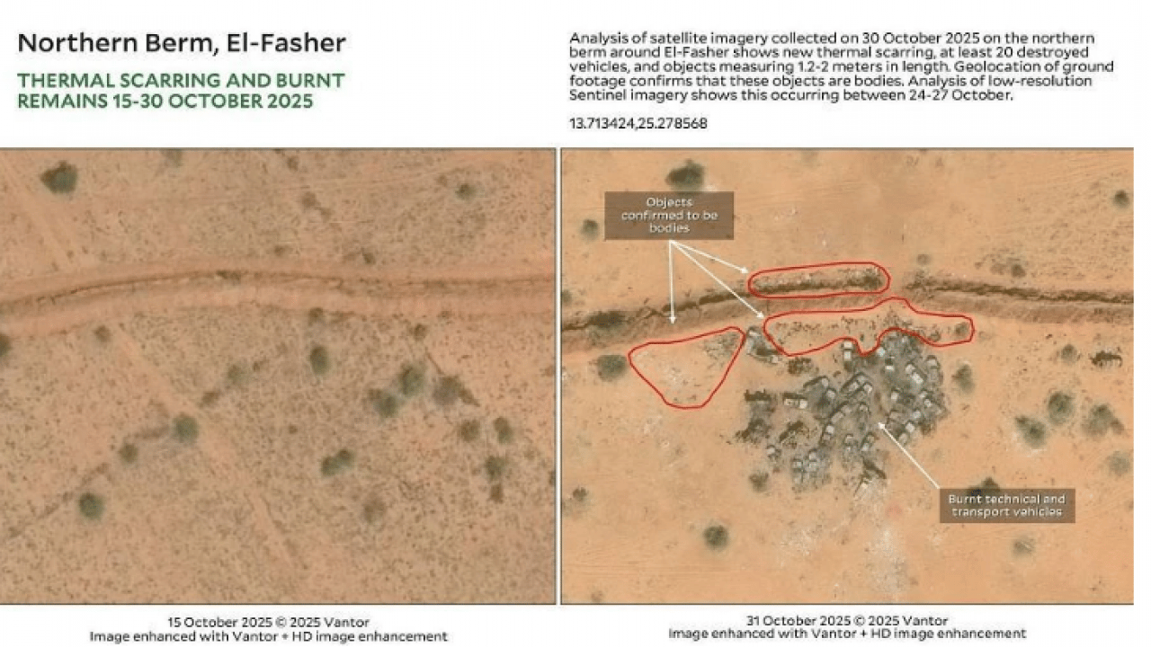 Foto - Uydu görüntüleri toplu katliamı gözler önüne serdi