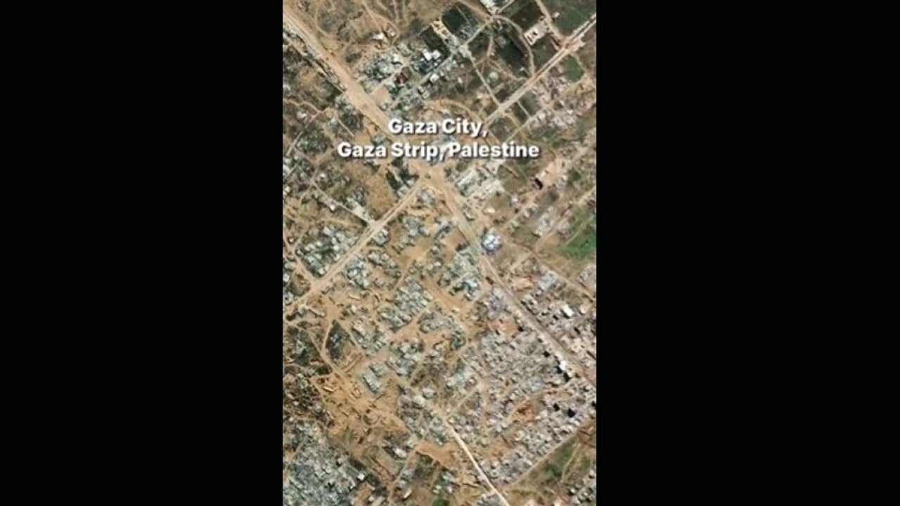 Foto - Uydu görüntüleri yıkımın boyutunu ortaya koydu! Siyonist İsrail Gazze’yi böyle yok etmek istemiş