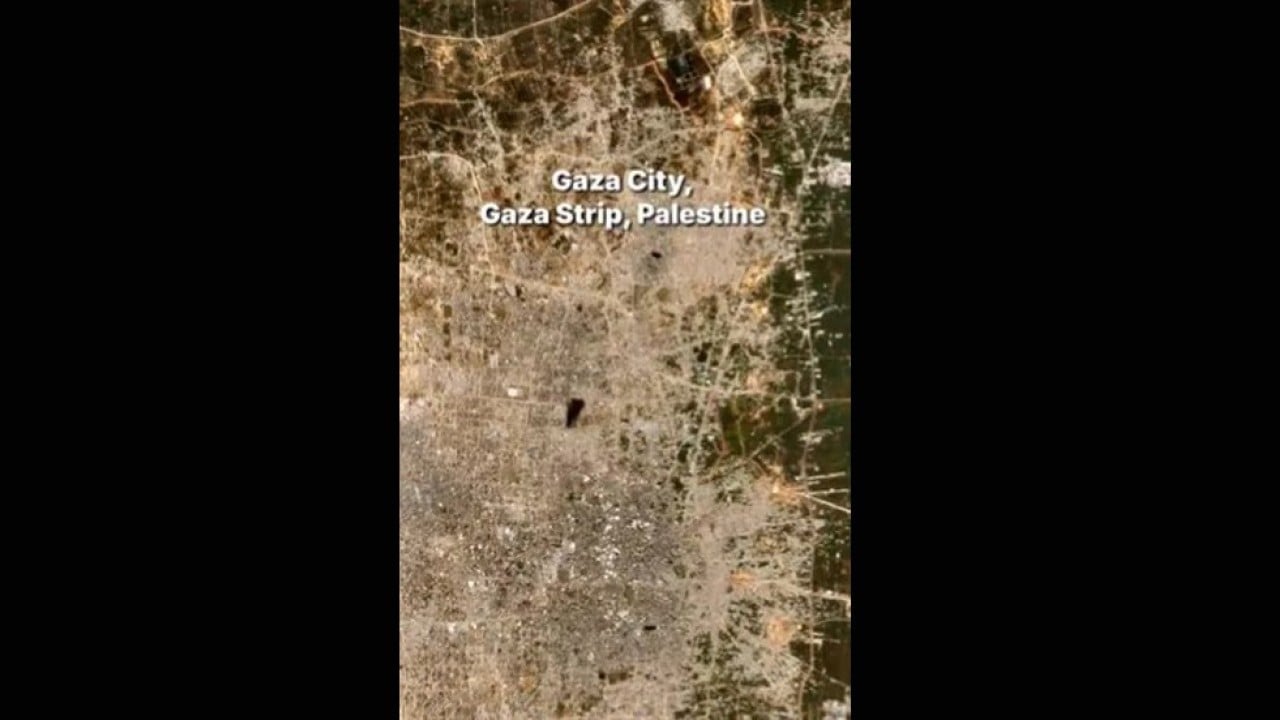 Foto - Uydu görüntüleri yıkımın boyutunu ortaya koydu! Siyonist İsrail Gazze’yi böyle yok etmek istemiş