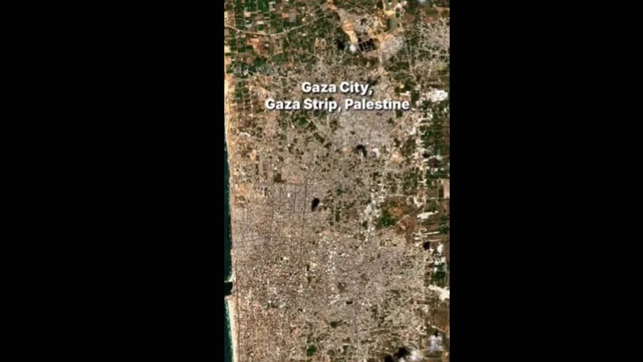 Foto - Uydu görüntüleri yıkımın boyutunu ortaya koydu! Siyonist İsrail Gazze’yi böyle yok etmek istemiş