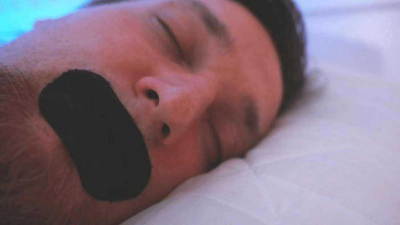 Foto - Uyku trendi ağız bandı bakın nasıl, etkisi şaşırtıyor!