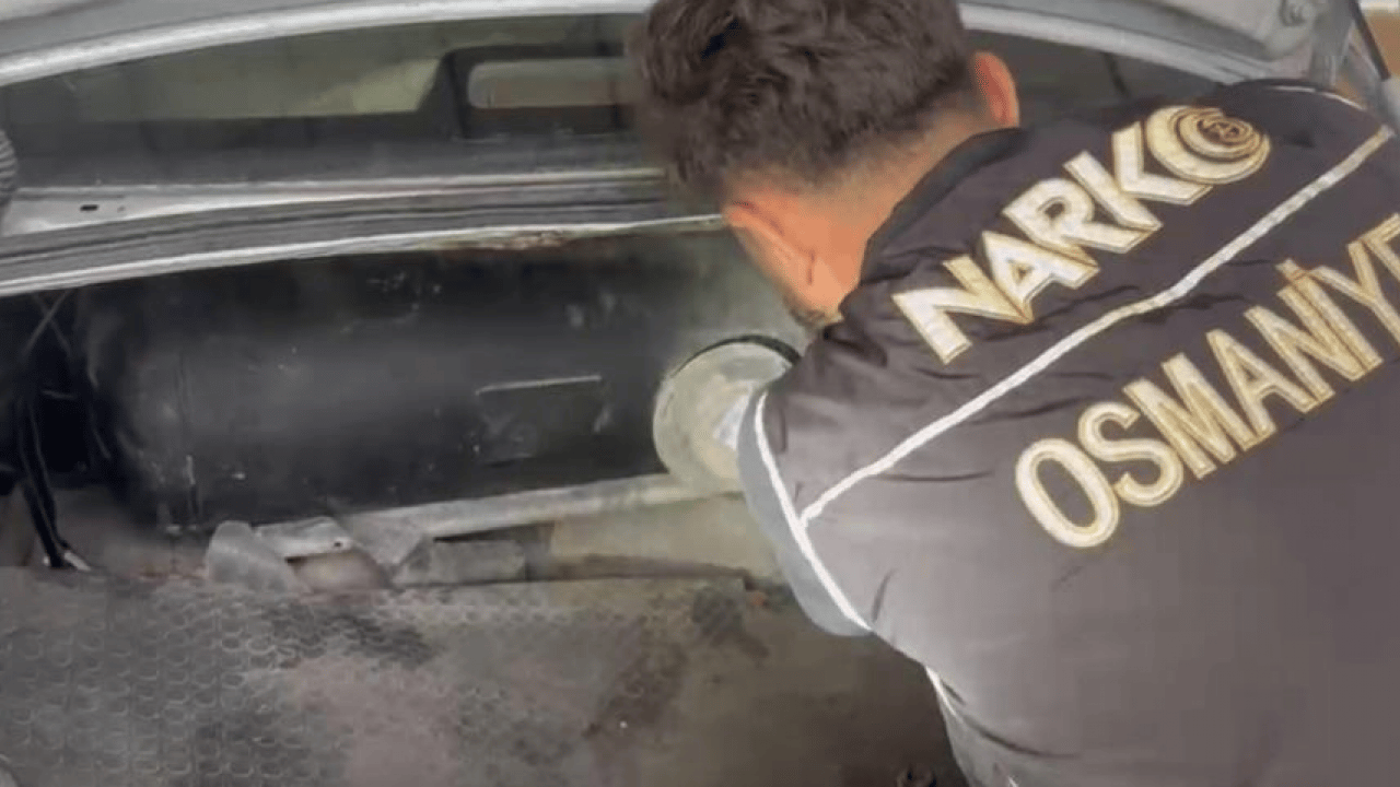 Foto - Uyuşturucu taciri kodesi boyladı: LPG yakıt tankını zehir zulası yapmış