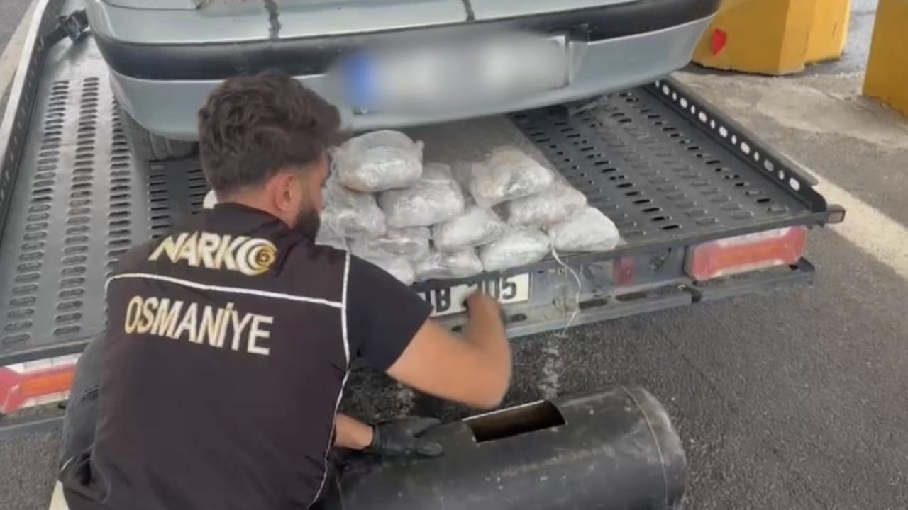 Uyuşturucu taciri kodesi boyladı: LPG yakıt tankını zehir zulası yapmış