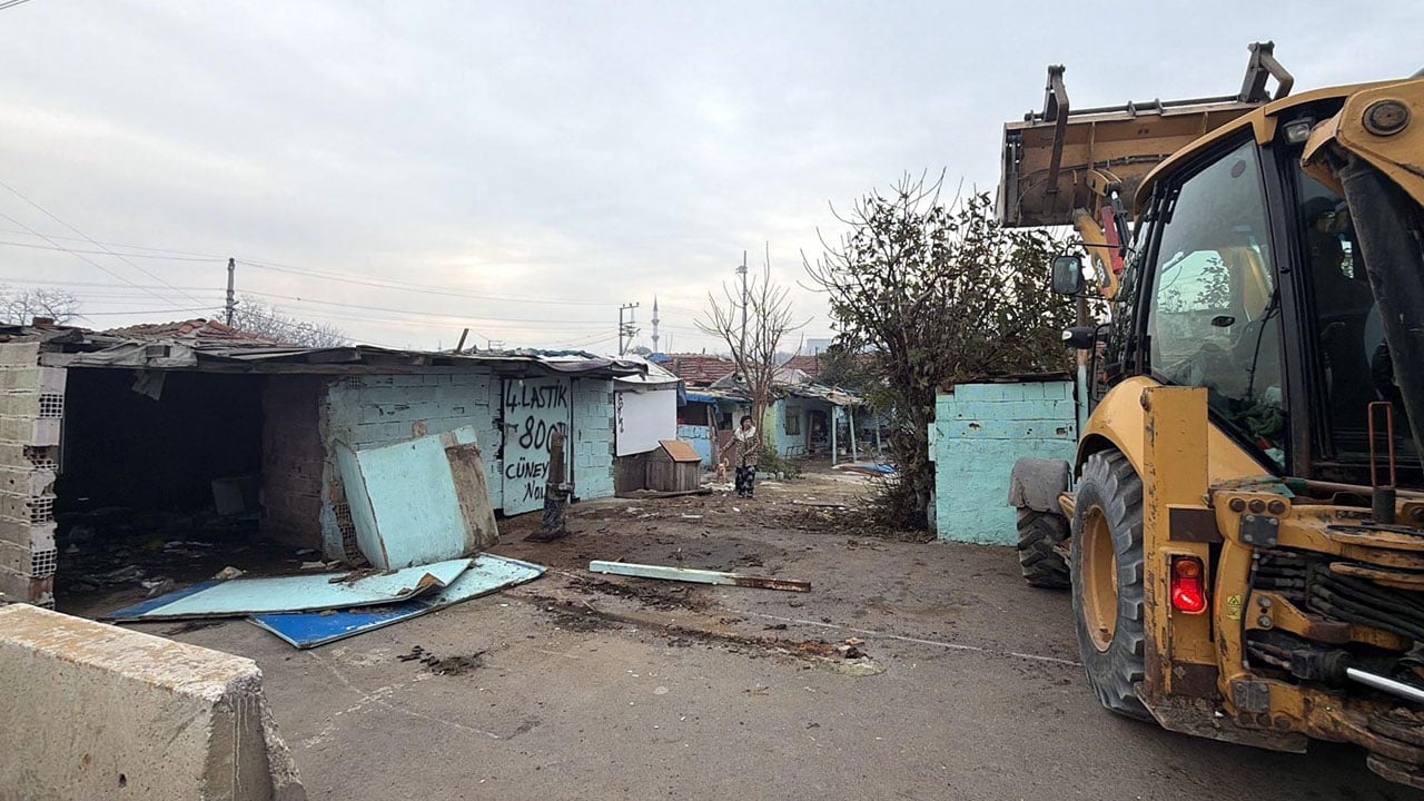 Foto - Uyuşturucuya geçit yok! "Kore Mahallesi"nde yıkım sürüyor