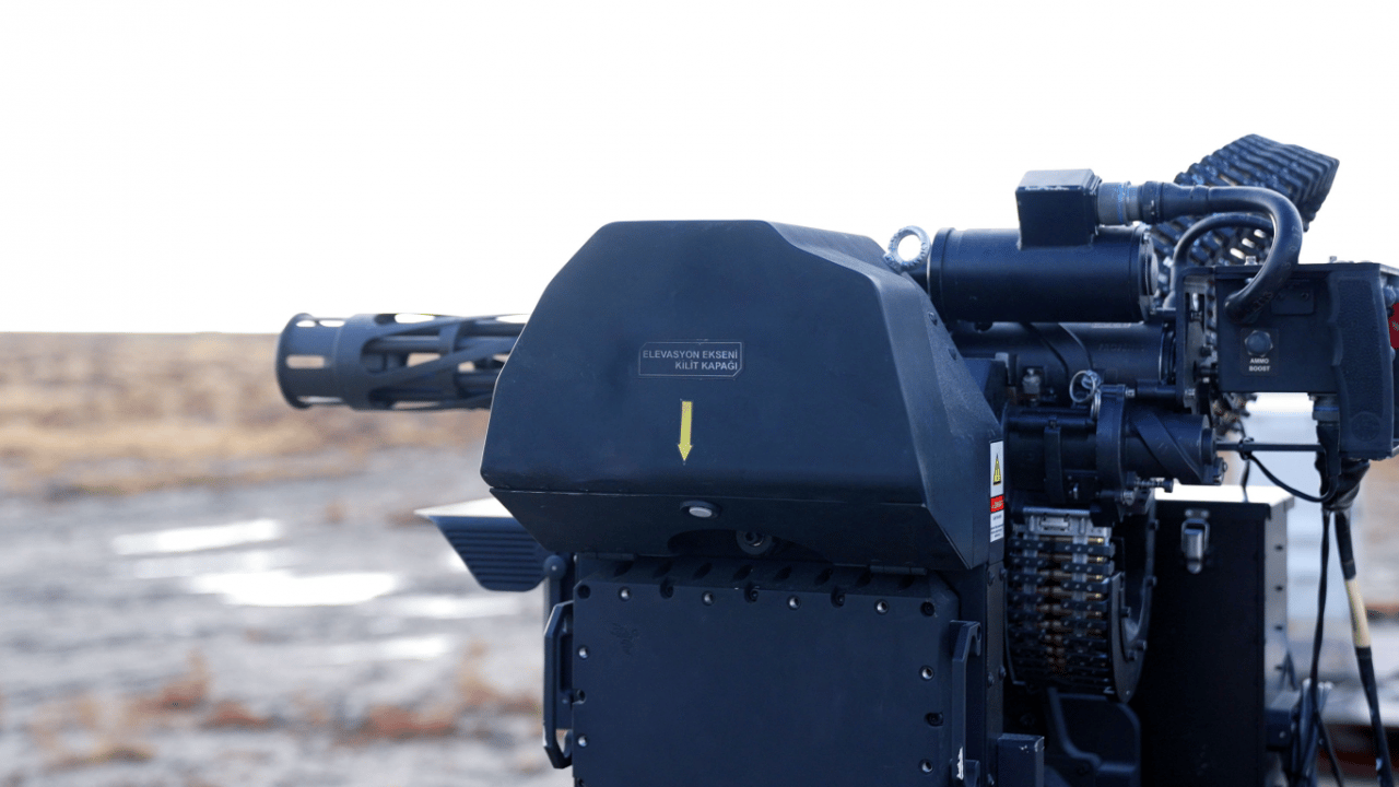 Foto - Uzaktan komutalı yüksek ateş gücü: Karşınızda milli ve yerli dron savar!