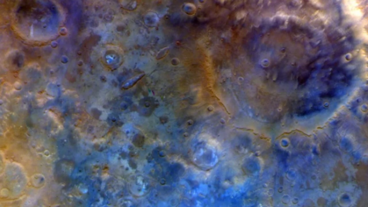 Foto - Uzay yolculuğu sürüyor! Mars’ın dikkat çeken görüntüleri yayınlandı
