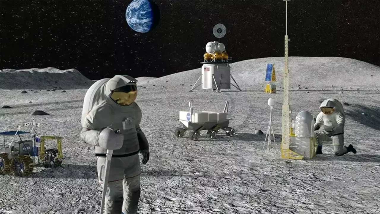 Foto - Uzayda Helyum-3 arayacaklar! Madencilik anlaşması yaptılar