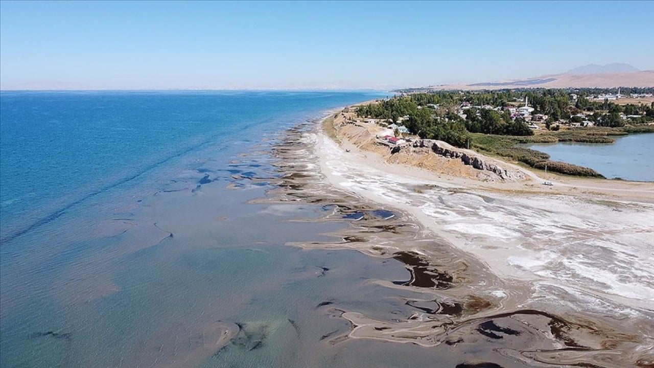 Foto - Van Gölü haritası değişti! 3 kilometre çekildi