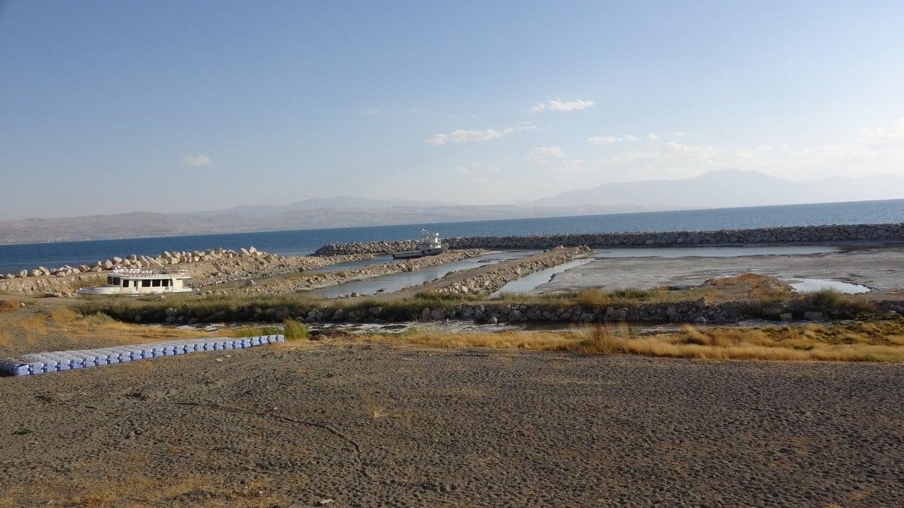 Foto - Van Gölü haritası değişti! 3 kilometre çekildi