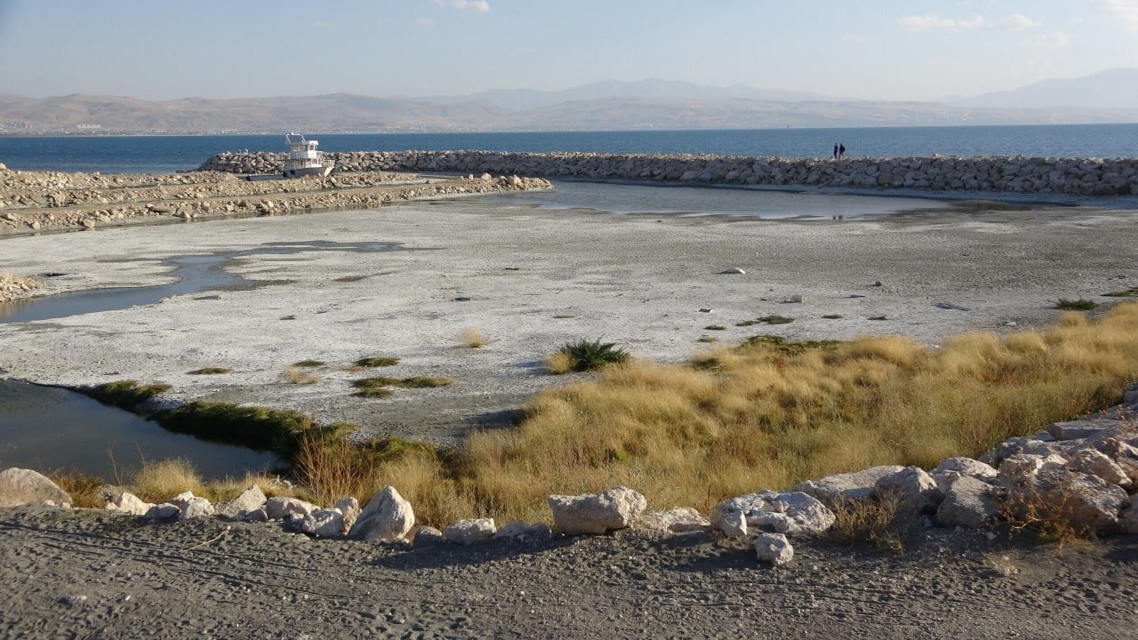Foto - Van Gölü haritası değişti! 3 kilometre çekildi
