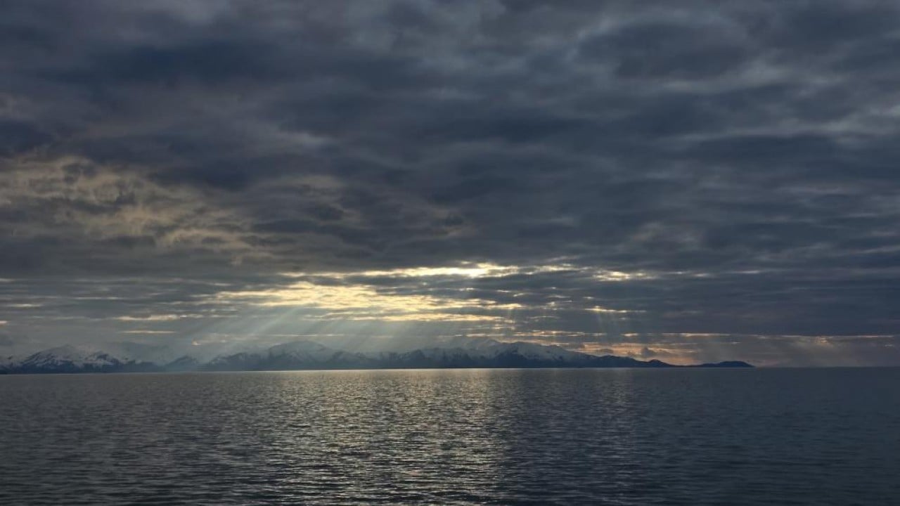 Foto - Van Gölü’nde gün batımı bir başka güzel