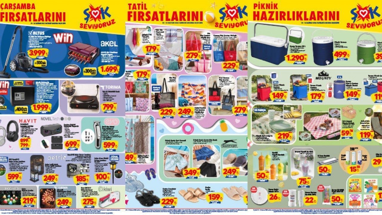 Vatandaşın yüzünü güldürecek dev indirim! ŞOK marketler yaza hızlı girecek