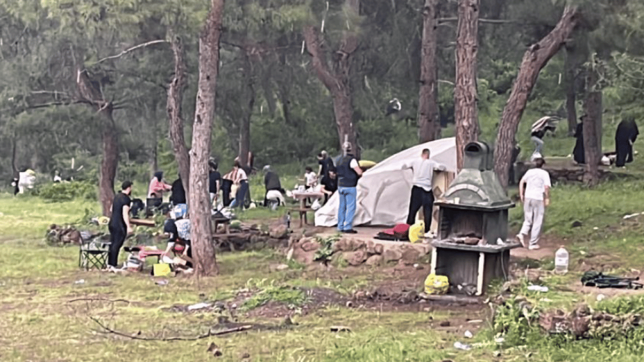 Foto - Vatandaşlar panik içinde kaçtı! Erik büyüklüğünde dolu yağışı korkuttu