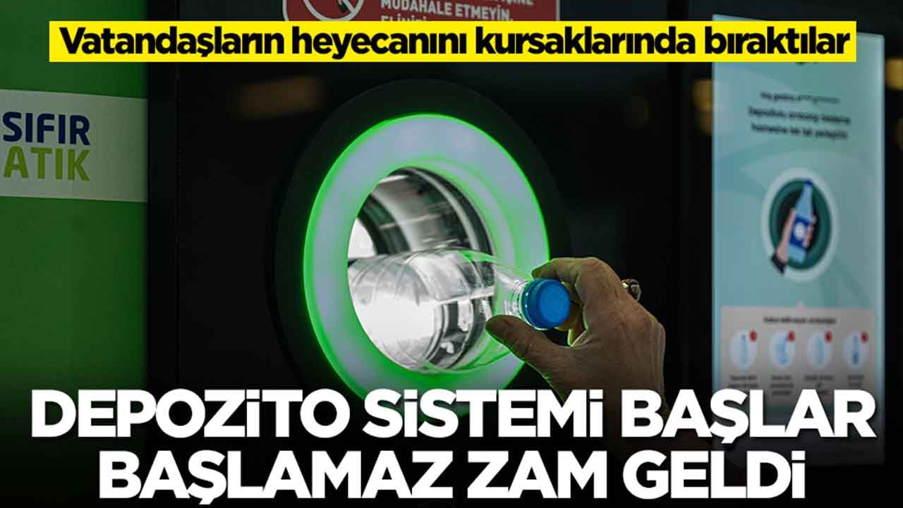 Vatandaşların heyecanını kursaklarında bıraktılar: Depozito sistemi başlar başlamaz zam yapıldı
