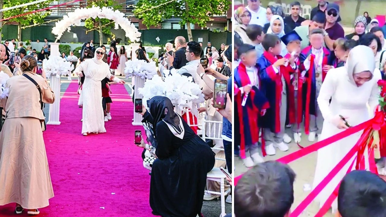 Foto - Veliler isyanda: Mezuniyet töreni mi, defile mi? Bu ne rezalet!