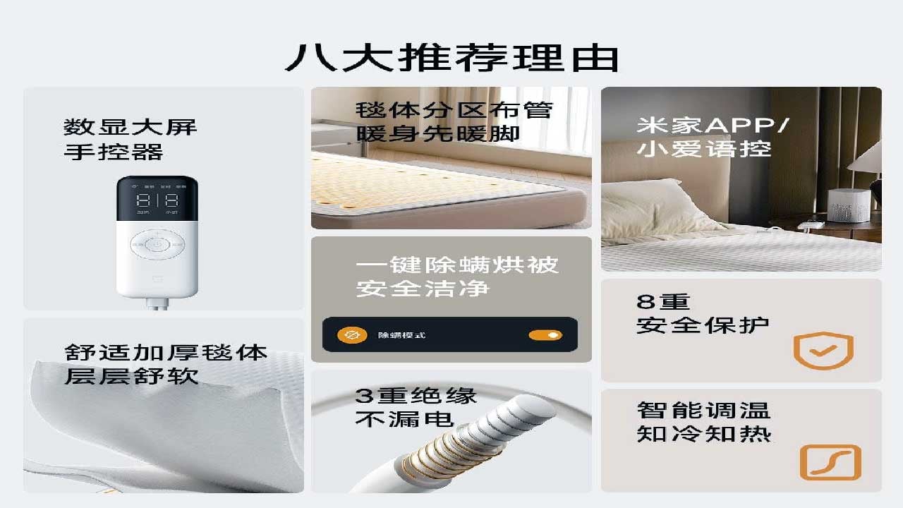 Foto - Xiaomi akıllı elektrikli battaniyesini duyurdu! Özellikleri dikkat çekiyor