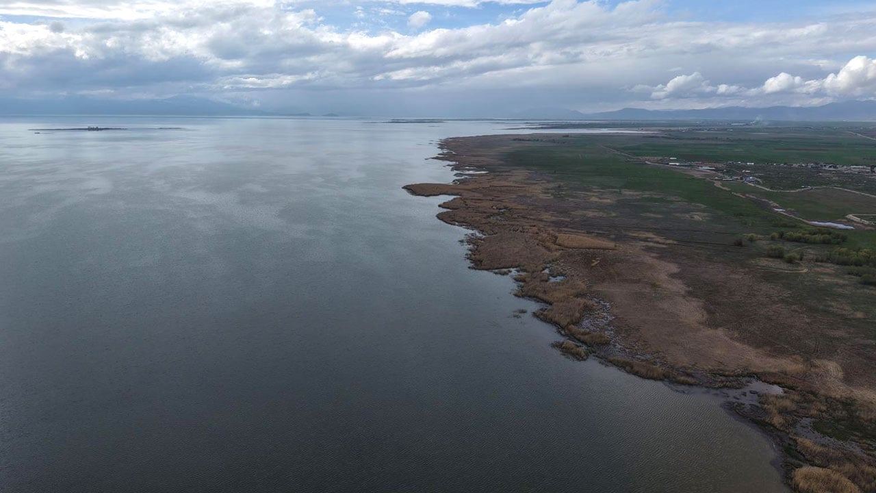 Foto - Yağışlar can suyu oldu! Beyşehir Gölü kaybettiği suyun yarısını geri aldı