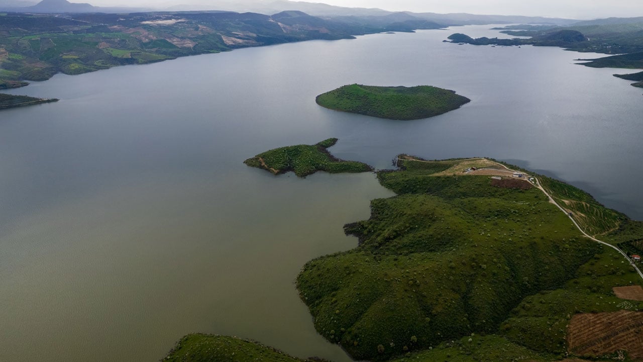 Foto - Yağışlar sonrası yüzler güldü! Demirköprü Barajı’nda büyük heyecan