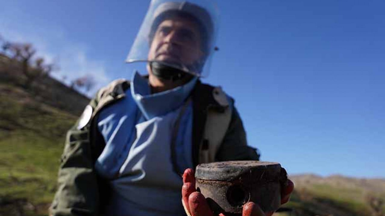 Foto - Yağmur sonrası dağda bayırda mayın topladılar!