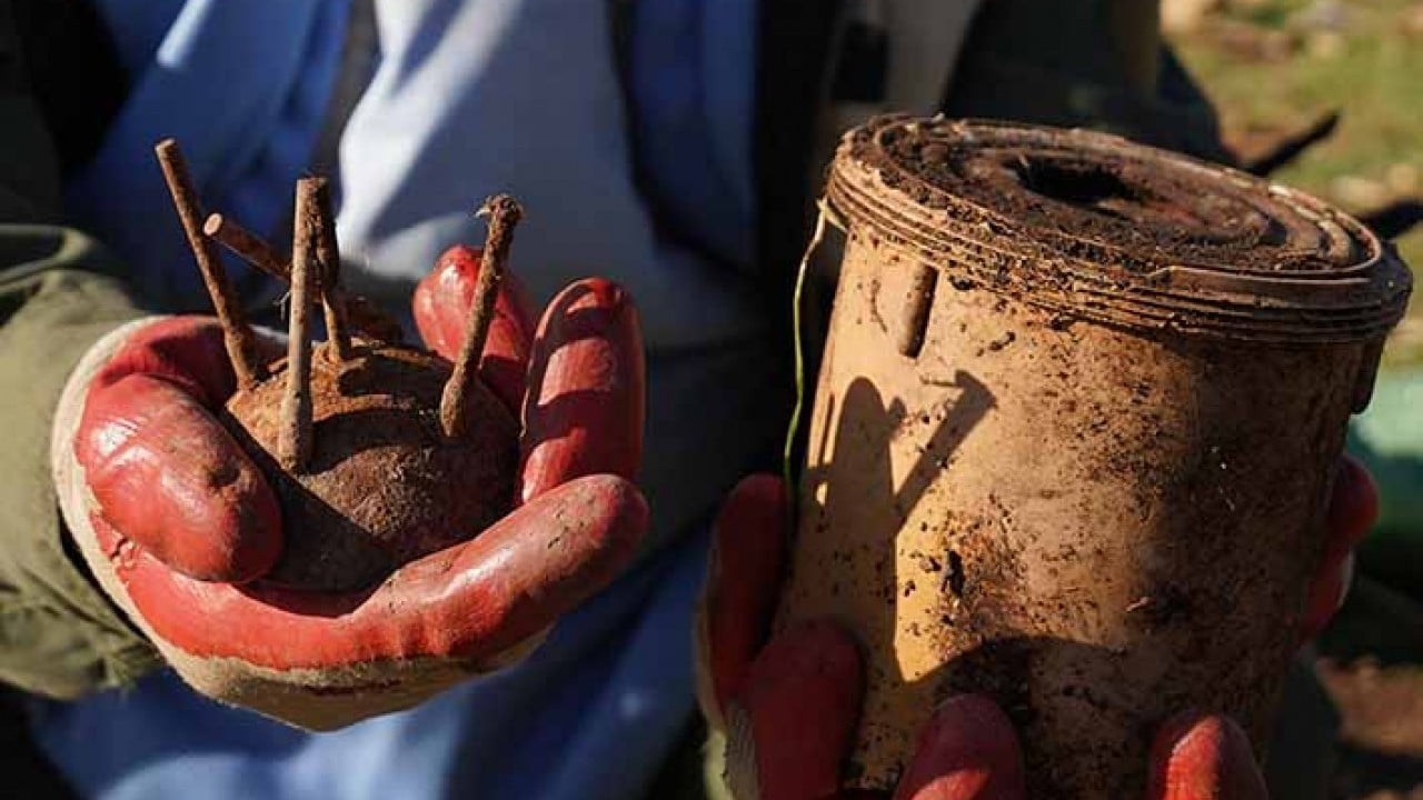 Foto - Yağmur sonrası dağda bayırda mayın topladılar!
