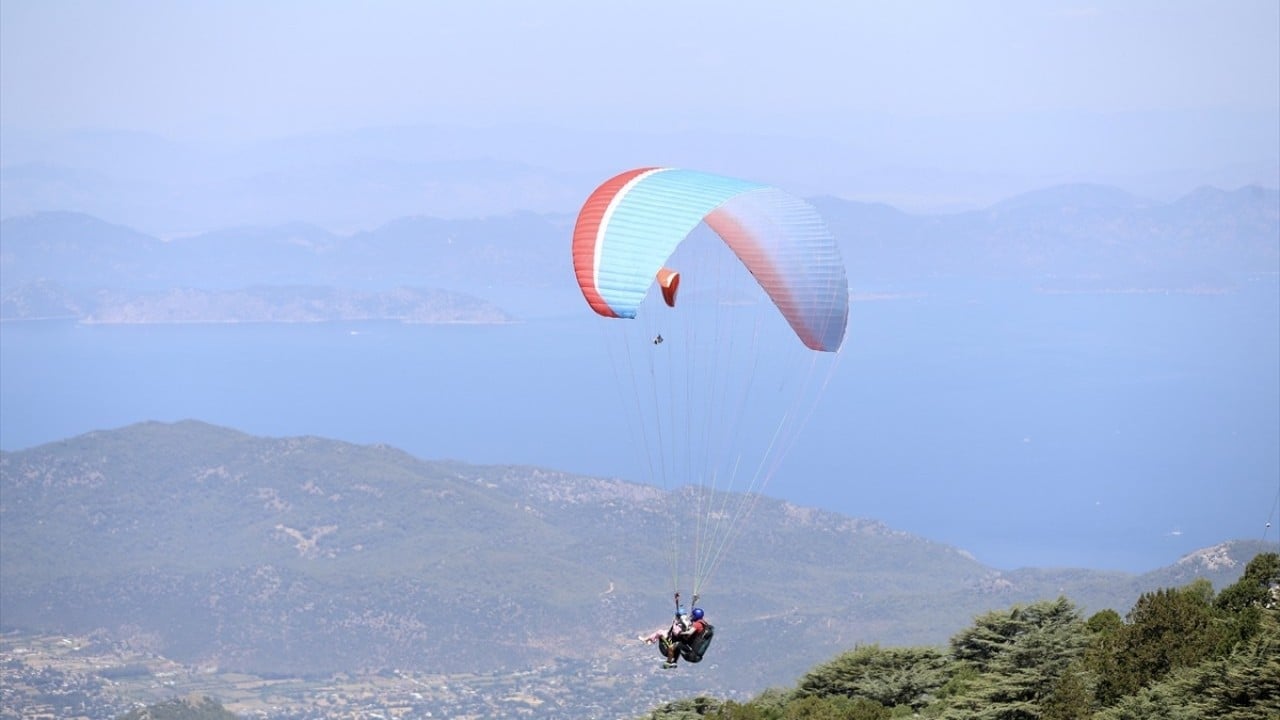 Foto - Yamaç paraşütüne büyük ilgi Altı ayda 58 bin kişiyi uçurduk