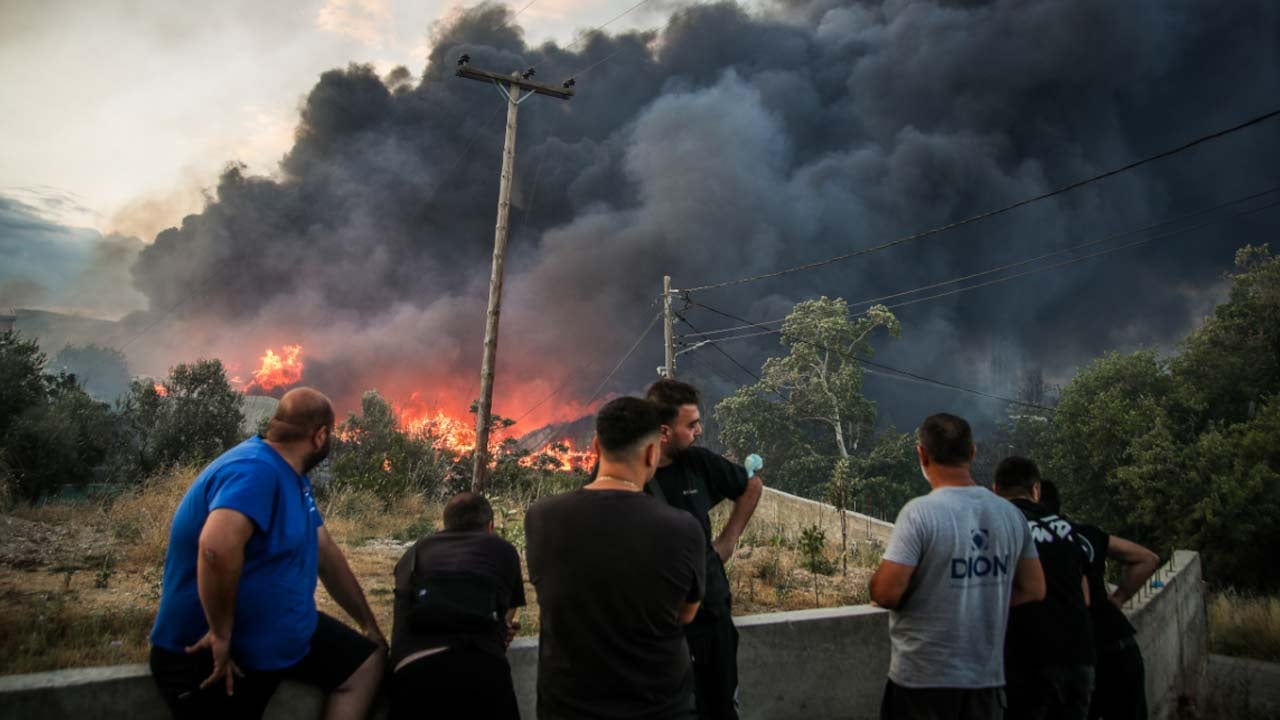 Foto - Yunanistan yangın söndürmek için bakın ne yapacak