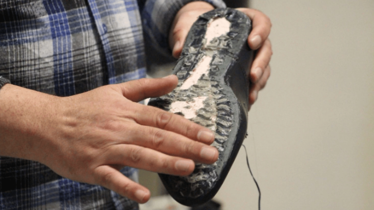 Foto - Yapay zeka değil gerçek! Bu ayakkabıyı görenler şaşkına döndü