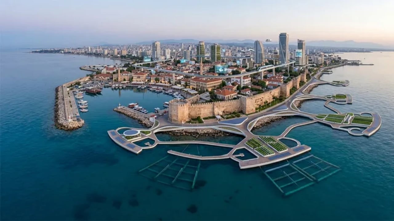 Foto - Yapay zeka il il çizim yaptı: İşte Türkiye’nin 100 yıl sonraki bilim kurgu filmi gibi hali