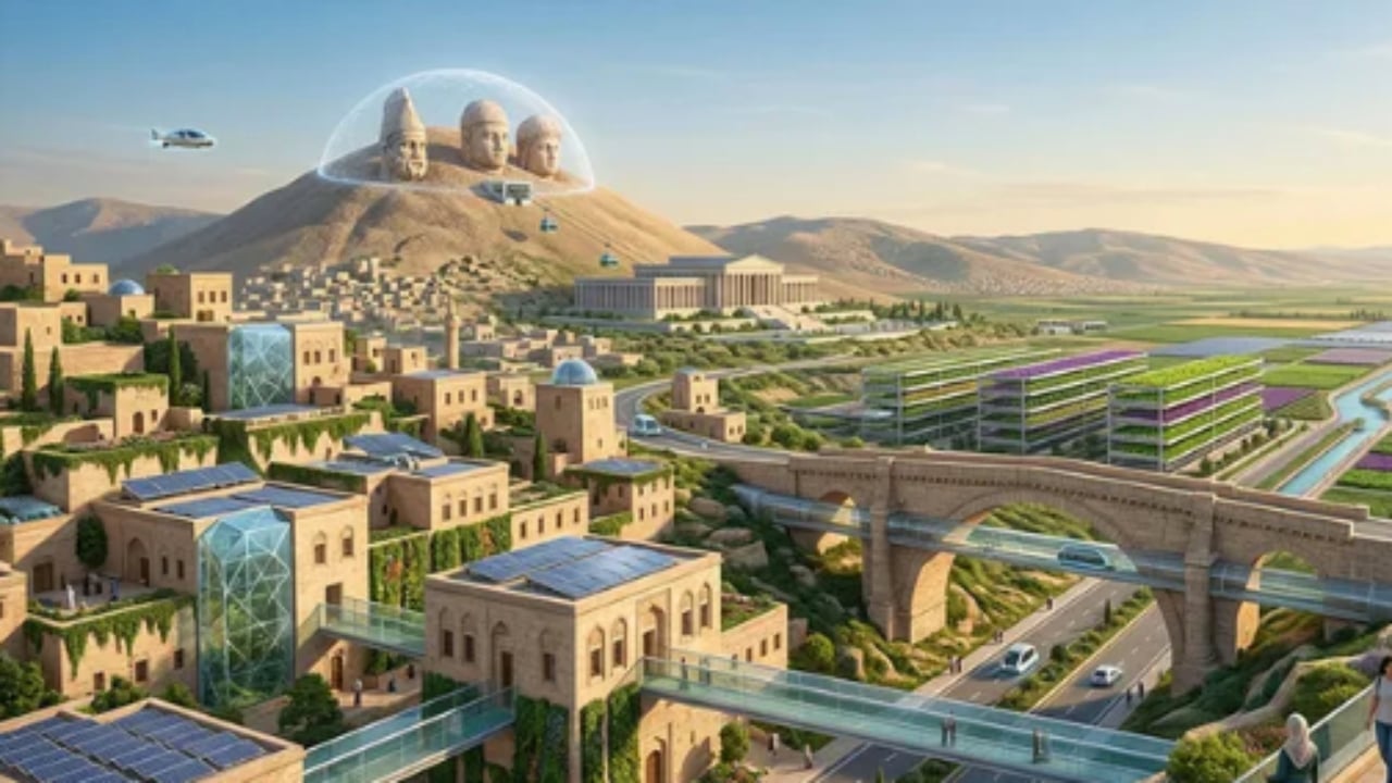 Foto - Yapay zeka il il çizim yaptı: İşte Türkiye’nin 100 yıl sonraki bilim kurgu filmi gibi hali