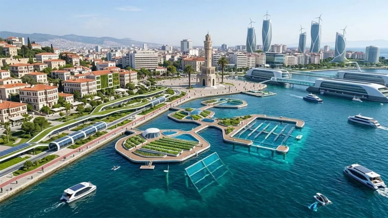 Foto - Yapay zeka il il çizim yaptı: İşte Türkiye’nin 100 yıl sonraki bilim kurgu filmi gibi hali