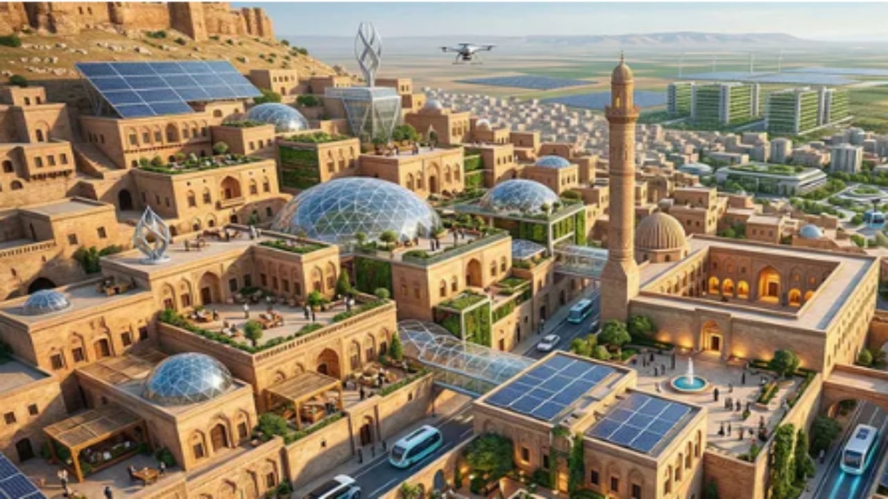 Foto - Yapay zeka il il çizim yaptı: İşte Türkiye’nin 100 yıl sonraki bilim kurgu filmi gibi hali