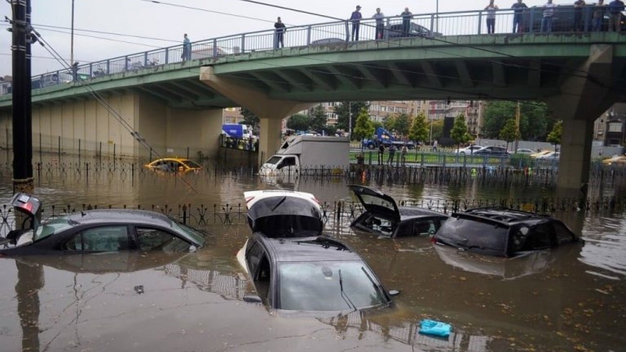 Foto - Yapay zekadan risk haritası İstanbul’u sel alacak mı